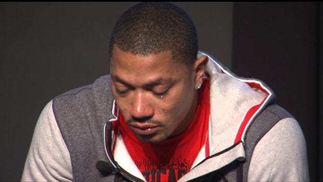 Derrick Rose Displays More Than Just His New Sneaker