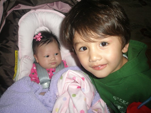 The day my sister was born