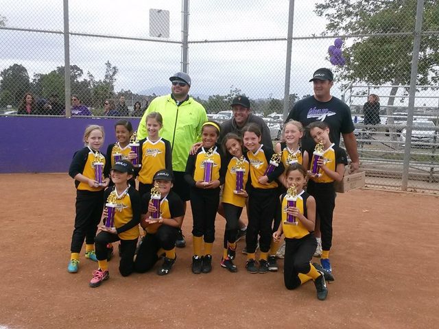 Pitched in softball championship game and won