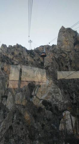 Went on Palm Springs Aerial Tram with my family