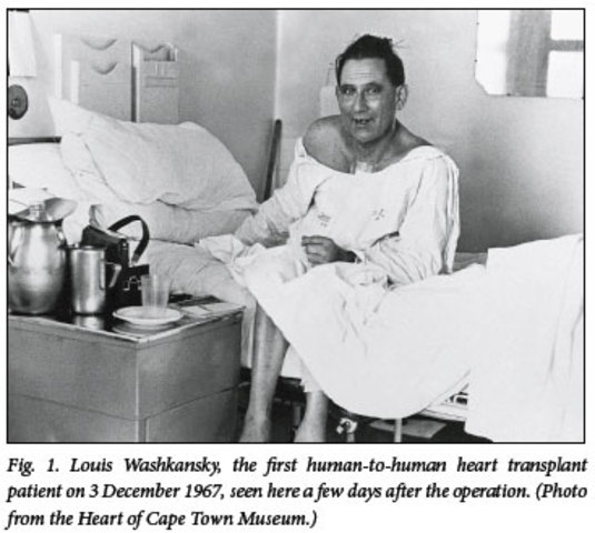 1st Heart Transplant