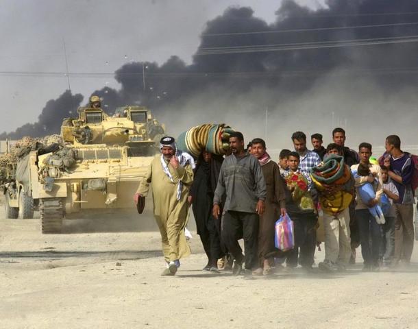 INICI DE L'INVASIÓ DE L'IRAQ