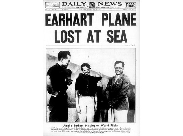 Earhart Goes Missing - Pacific Ocean (MD)