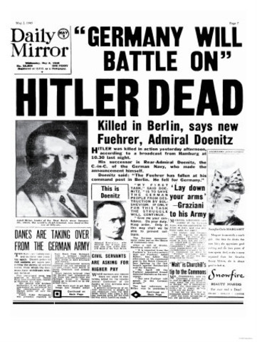 Hitler's Dead