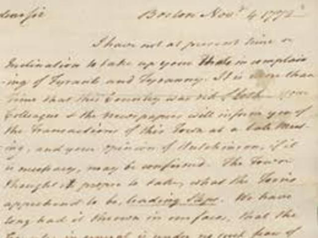 committee of correspondence