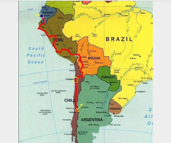 Entra in servizio la Transandina nel Sudamerica