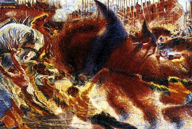 Boccioni, la citta che sale