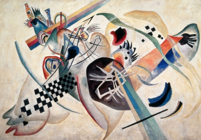 Kandinskij, sul bianco