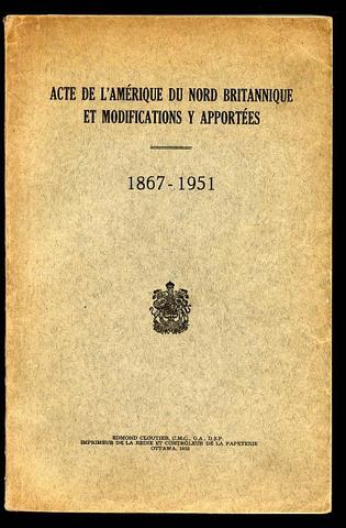 Acte de l’Amérique du Nord britannique