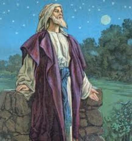 God Calls Abraham to be the Father of the Jewish nation.