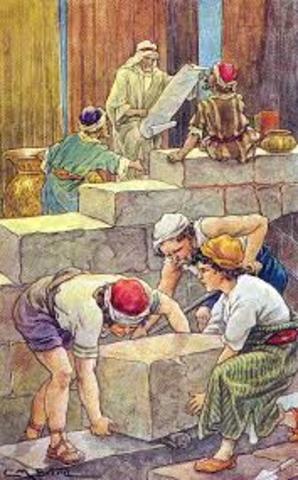 David's son Solomon becomes king.