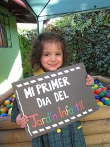 Primer dia en el Jardin