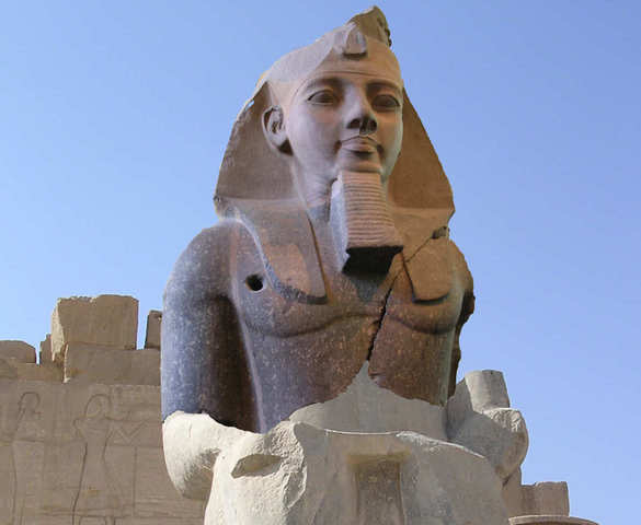 Ramesses II (also spelled as Ramses)