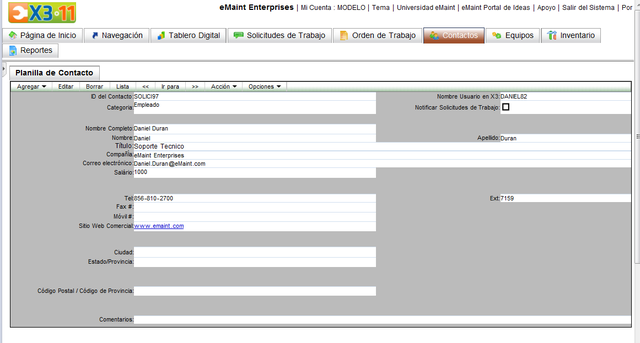 Software gestión de activos con eMaint X3