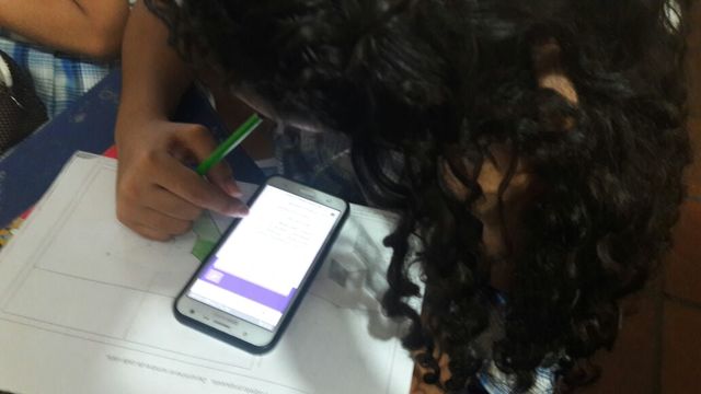 Guiando a las estudiantes