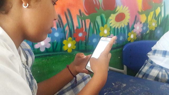 Instruyendo de manera practica a las estudiantes