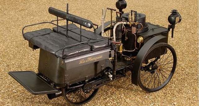 marquesa "primer carro a vapor"