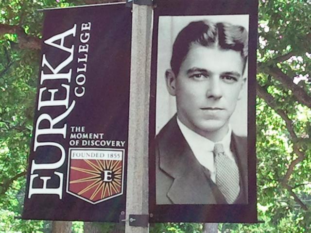 ME: Ronald Reagan went to Eureka College