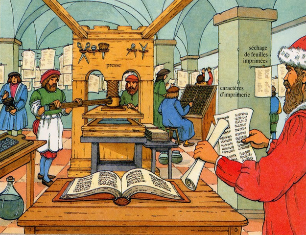 Imprenta Guttemberg, 1450