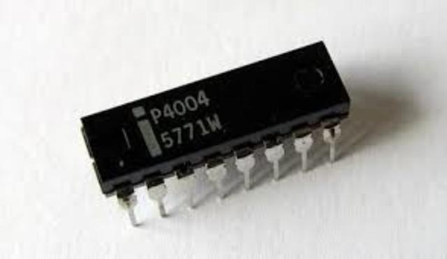 primer microprocesador , 4004