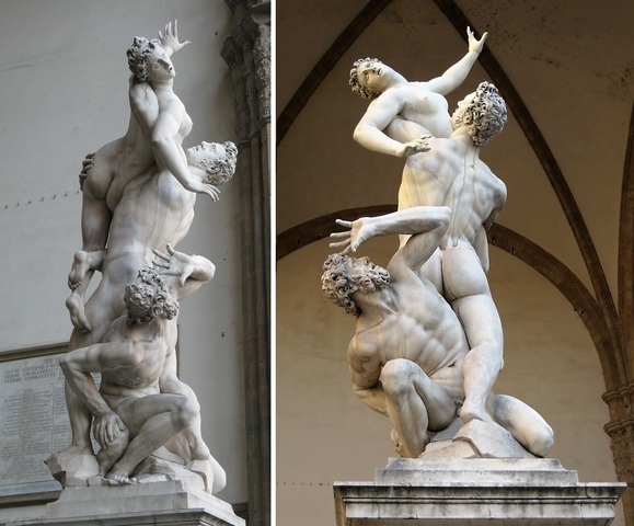 Giambologna, Ratto della sabina.