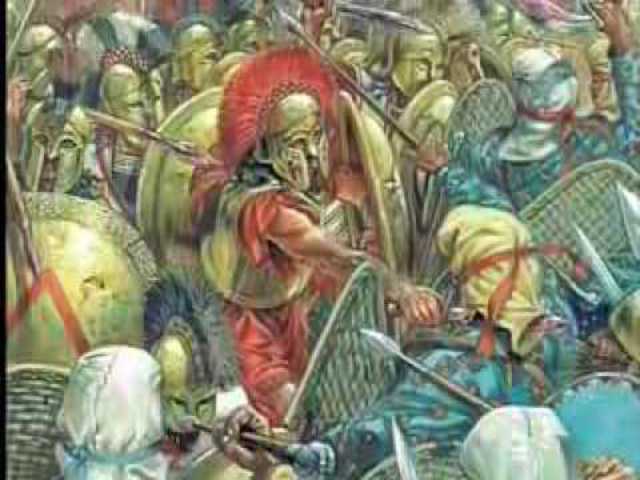 Greek/Persian war led by Xerxes