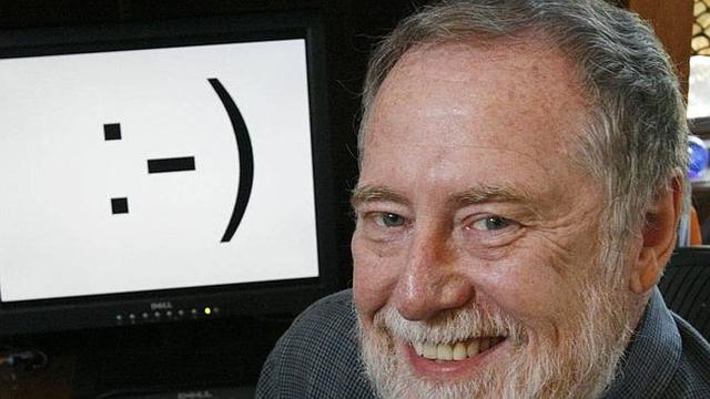 The first emoticon :-)