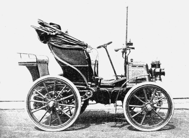 Rene Panhard and Emile Levassor built their first car in 1890 using a Daimler engine.