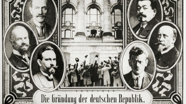 Beginn Weimarer Republik (bis 1933)