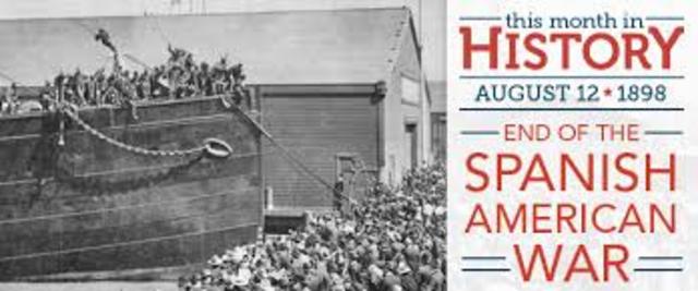 Spanish America War Ends