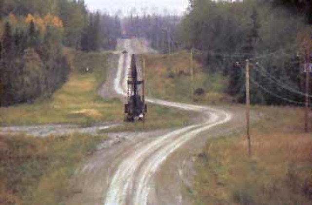 Government builds road