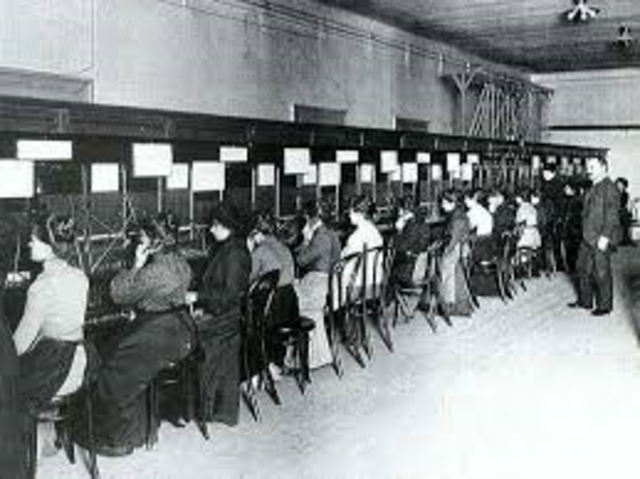 Tivadar Puskás switchboard exchange