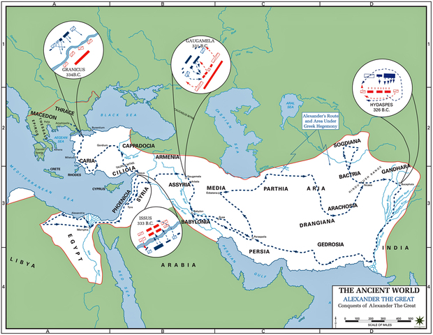 Conquest by Alexander the Great. Rise of Hellenism (Greek culture).