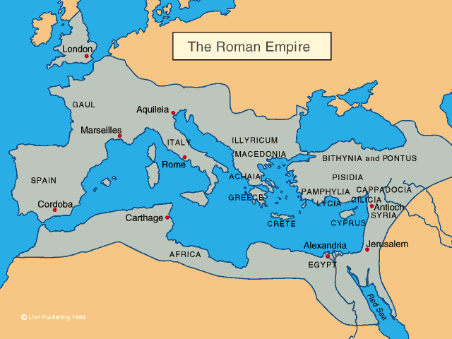 Roman rule of Israel begins. Rome becomes a significant Empire.