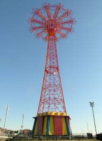 First Parachute Training Tower