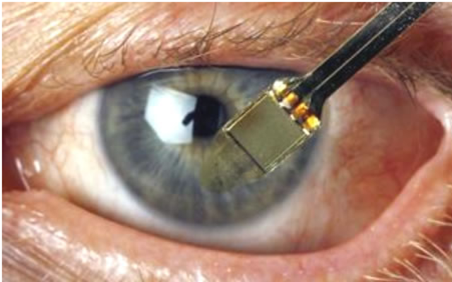 Microchip para el Globo Ocular Humano