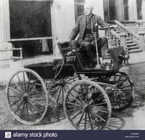 George Brayton designs the first two-stroke engine.