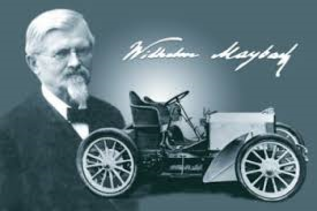 Wilhelm Maybach builds the first four-cylinder, four-stroke engine.