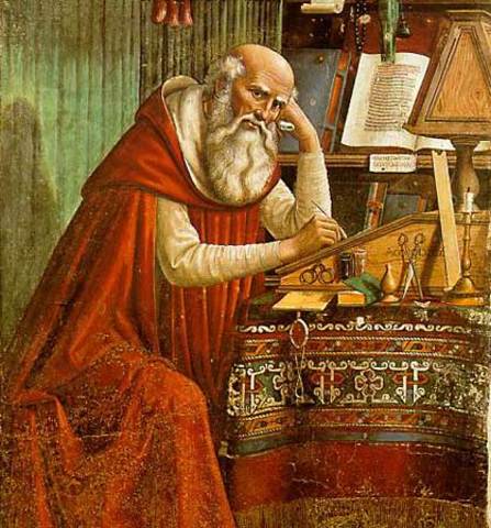 Saint Jerome begins a translation of the Bible into Latin.