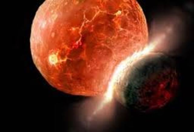 La creazione del nostro satellite lunare