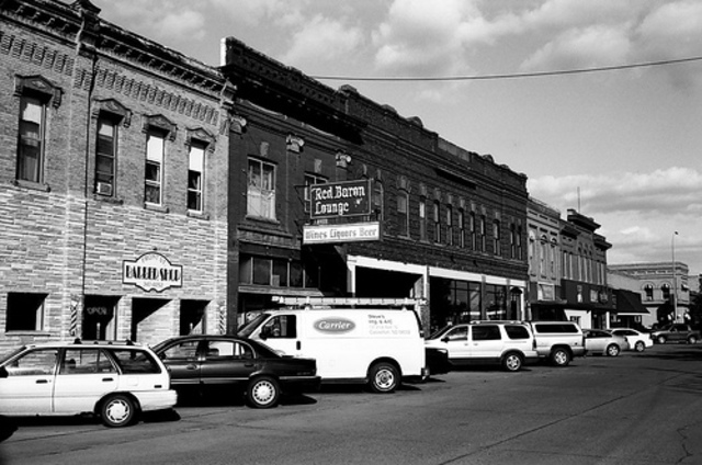 I went to visit friends