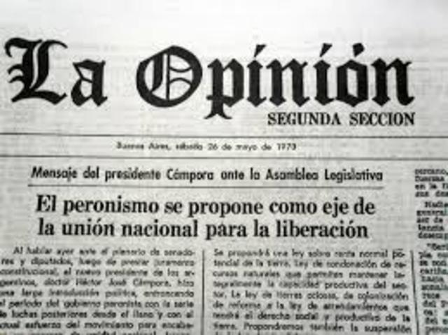 Nace Diario La opinion