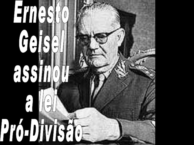 1974 - Lei Pró-Divisão