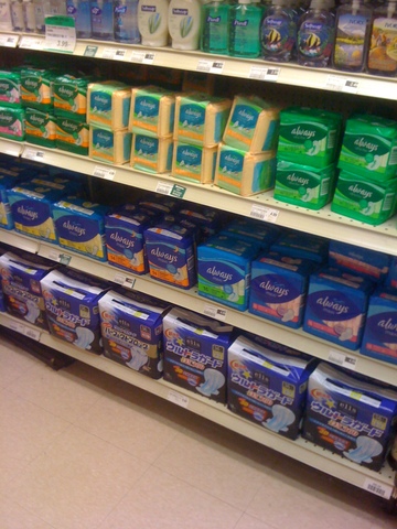 Increase in tampon use