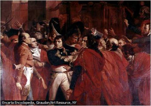 Napoleon seizes and takes control of the Directory.