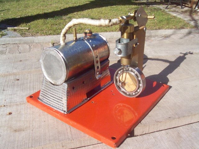 El primer motor a vapor