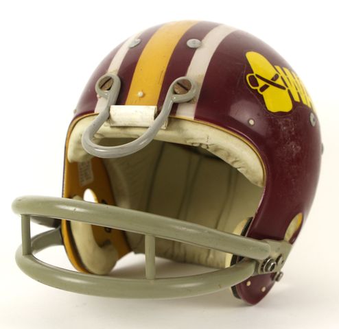 Plastic Helmets with Double Bar Facemasks