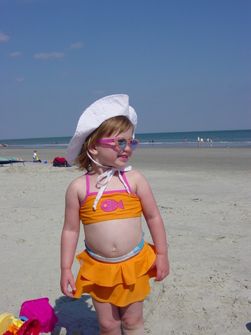 Esto es mi primero vez fui a la playa.