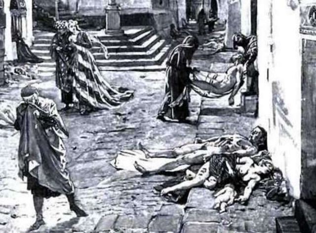 La caída del imperio romano produce un declive en el tratamiento