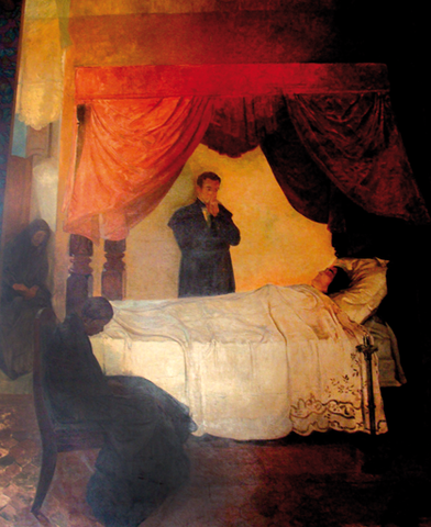 fallecimiento de su madre